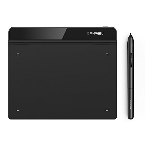 XP-PEN G640 OSU Tablette Graphique à Stylet Passif sans Batterie 8192 Niveaux de Sensibilité à la Pression Tablette Dessin Compatible avec Windows Mac
