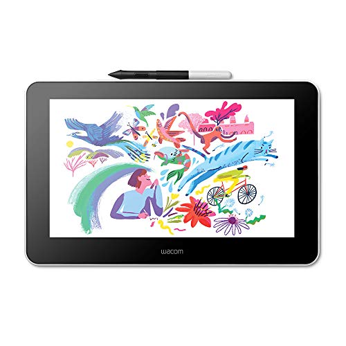 Wacom Un écran à stylet créatif avec logiciel gratuit (pour dessiner, dessiner à l'écran, écran Full HD de 13,3 pouces (1920 x 1080)