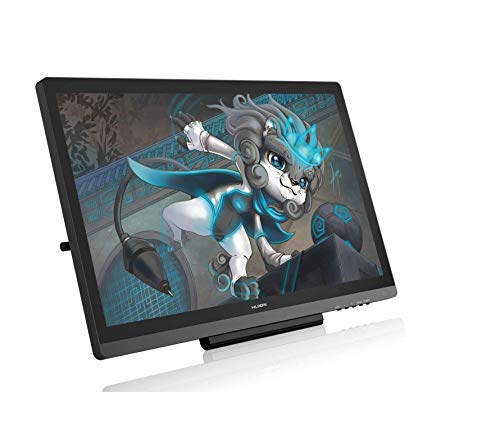 HUION KAMVAS 20 Tablette Graphique avec Ecran HD 19,53 Pouces Verre Anti-éblouissement Moniteur avec 120% de sRGB et Stylet Passif, Idéal pour l'enseignement et la Formation en Ligne