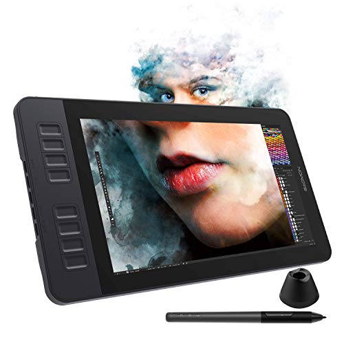 GAOMON PD1161 11,6 Pouces Tablette Graphique avec Ecran HD Moniteur de Dessin avec Stylet sans Batterie à 8192 Niveaux et 8 Raccourcis, Compatible avec Mac et Windows