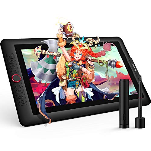 XP-PEN Artist 15.6 Pro Tablette Graphique avec Ecran en 15.6 Pouce avec Stylet Passif 8192 Niveaux