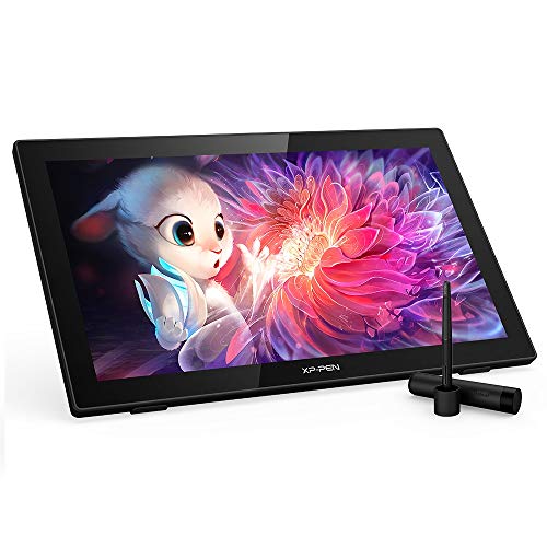 XPPen Artist 22 2e Génération Tablette Graphique avec Ecran en 21.5 Pouces Gamme de Couleur sRGB≥122 % avec Stylet Passif 8192 Niveaux - Compatible Mac Windows Certaines Versions Linux